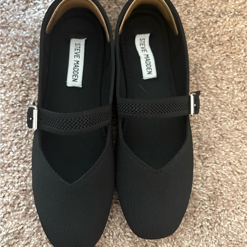 Steve Madden Classic Black Mary Jane Shoes